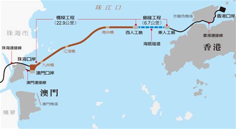 港珠澳大橋 免費|港珠澳大橋．香港段